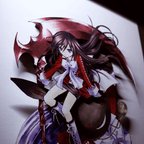 Dioramax - Cadre lumineux LED Pandora Hearts | Déco Gaming-room | Tableau lumineux | Affiche jeux vidéo | Idée cadeau gamer | Retro-gaming