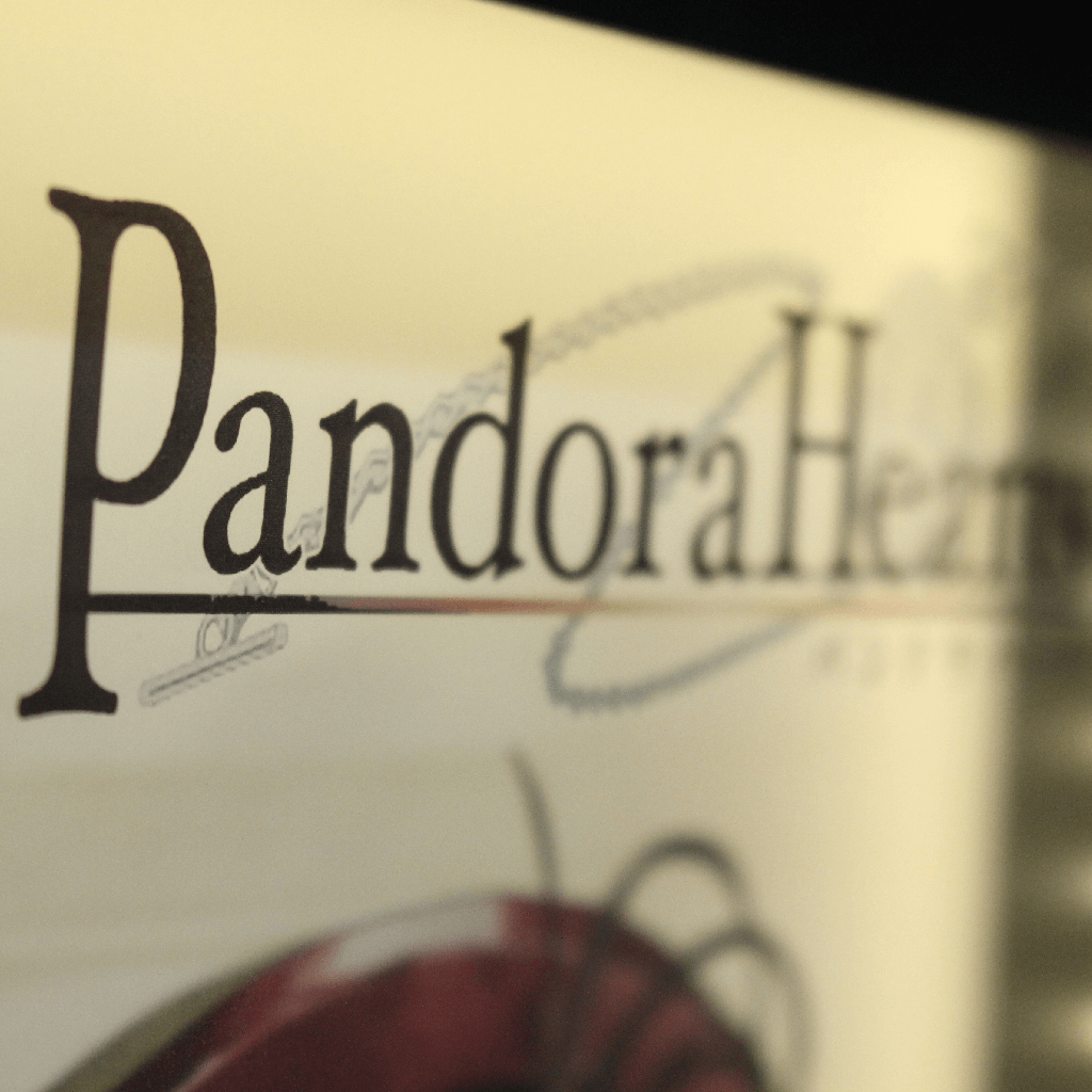 Dioramax - Cadre lumineux LED Pandora Hearts | Déco Gaming-room | Tableau lumineux | Affiche jeux vidéo | Idée cadeau gamer | Retro-gaming