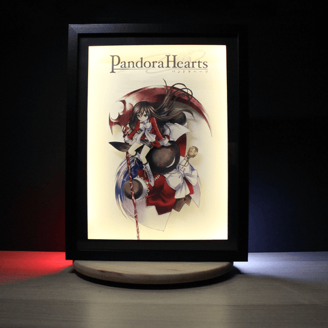 Diorama,Pandora Hearts, déco gaming room,cadre lumineux