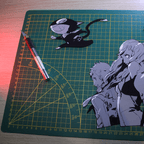 Dioramax - Cadre lumineux LED Persona 5 | Déco Gaming-room | Tableau lumineux | Affiche jeux vidéo | Idée cadeau gamer | Retro-gaming