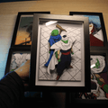 Dioramax - Cadre lumineux LED DBZ | Déco Gaming-room | Tableau lumineux | Affiche jeux vidéo | Idée cadeau gamer | Retro-gaming