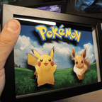 Diorama – Pokémon – Déco Murale