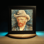 Dioramax - Cadre lumineux LED Gogh | Déco Gaming-room | Tableau lumineux | Affiche jeux vidéo | Idée cadeau gamer | Retro-gaming