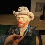 Dioramax - Cadre lumineux LED Gogh | Déco Gaming-room | Tableau lumineux | Affiche jeux vidéo | Idée cadeau gamer | Retro-gaming