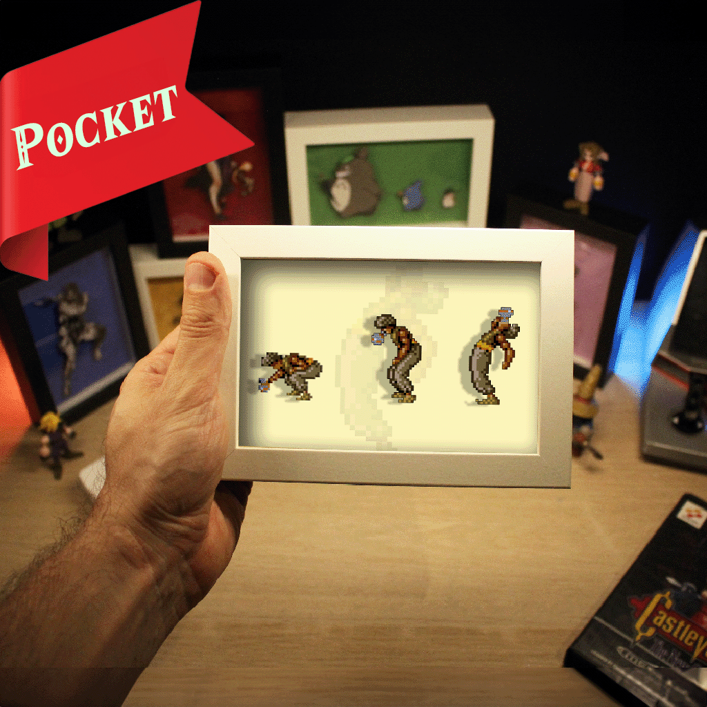 Dioramax - Cadre lumineux LED Prince of Persia| Déco Gaming-room | Tableau lumineux | Affiche jeux vidéo | Idée cadeau gamer | Retro-gaming