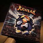 Dioramax - Cadre lumineux LED Rayman | Déco Gaming-room | Tableau lumineux | Affiche jeux vidéo | Idée cadeau gamer | Retro-gaming