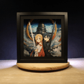 Dioramax - Cadre lumineux LED SAO | Déco Gaming-room | Tableau lumineux | Affiche jeux vidéo | Idée cadeau gamer | Retro-gaming