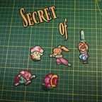 Dioramax - Cadre lumineux LED Secret of mana | Déco Gaming-room | Tableau lumineux | Affiche jeux vidéo | Idée cadeau gamer | Retro-gaming