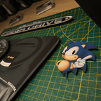 Dioramax - Cadre lumineux LED Sega | Déco Gaming-room | Tableau lumineux | Affiche jeux vidéo | Idée cadeau gamer | Retro-gaming