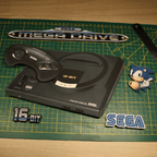 Dioramax - Cadre lumineux LED Sega | Déco Gaming-room | Tableau lumineux | Affiche jeux vidéo | Idée cadeau gamer | Retro-gaming
