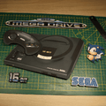 Dioramax - Cadre lumineux LED Sega | Déco Gaming-room | Tableau lumineux | Affiche jeux vidéo | Idée cadeau gamer | Retro-gaming