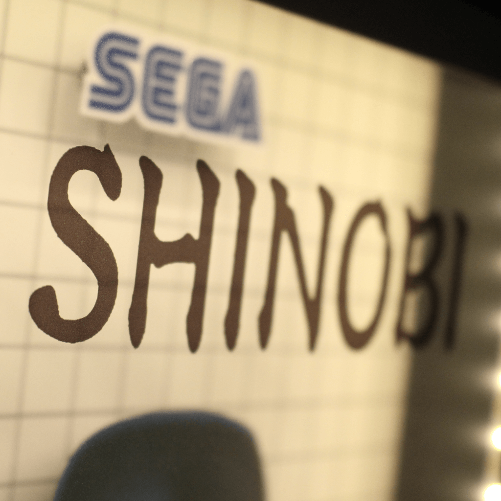 Dioramax - Cadre lumineux LED Shinobi | Déco Gaming-room | Tableau lumineux | Affiche jeux vidéo | Idée cadeau gamer | Retro-gaming