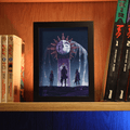 Dioramax - Cadre lumineux LED Clair obscur Expedition 33 | Déco Gaming-room | Tableau lumineux | Affiche jeux vidéo | Idée cadeau gamer | Retro-gaming