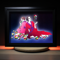 Dioramax - Cadre lumineux LED Nana | Déco Gaming-room | Tableau lumineux | Affiche jeux vidéo | Idée cadeau gamer | Retro-gaming