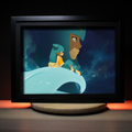 Dioramax - Cadre lumineux LED Wakfu | Déco Gaming-room | Tableau lumineux | Affiche jeux vidéo | Idée cadeau gamer | Retro-gaming