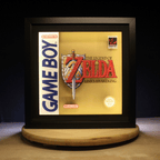 Dioramax - Cadre lumineux LED Link's awakening | Déco Gaming-room | Tableau lumineux | Affiche jeux vidéo | Idée cadeau gamer | Retro-gaming