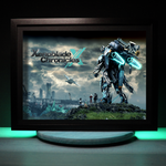 Diorama xenoblade X, cadre lumineux, déco gaming room