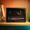 Dioramax - Cadre lumineux LED FF7 | Déco Gaming-room | Tableau lumineux | Affiche jeux vidéo | Idée cadeau gamer | Retro-gaming