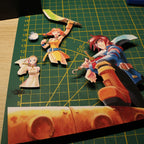 Dioramax - Cadre lumineux LED Skies of Arcadia | Déco Gaming-room | Tableau lumineux | Affiche jeux vidéo | Idée cadeau gamer | Retro-gaming