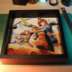 Dioramax - Cadre lumineux LED Skies of Arcadia | Déco Gaming-room | Tableau lumineux | Affiche jeux vidéo | Idée cadeau gamer | Retro-gaming