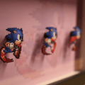 Dioramax - Cadre lumineux LED Sonic | Déco Gaming-room | Tableau lumineux | Affiche jeux vidéo | Idée cadeau gamer | Retro-gaming
