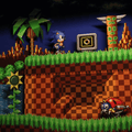 Dioramax - Cadre lumineux LED Sonic | Déco Gaming-room | Tableau lumineux | Affiche jeux vidéo | Idée cadeau gamer | Retro-gaming