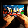 Dioramax - Cadre lumineux LED Sonic | Déco Gaming-room | Tableau lumineux | Affiche jeux vidéo | Idée cadeau gamer | Retro-gaming