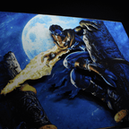 Dioramax - Cadre lumineux LED Soul Reaver | Déco Gaming-room | Tableau lumineux | Affiche jeux vidéo | Idée cadeau gamer | Retro-gaming
