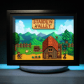 Dioramax - Cadre lumineux LED Stardew valley | Déco Gaming-room | Tableau lumineux | Affiche jeux vidéo | Idée cadeau gamer | Retro-gaming