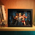 Dioramax - Cadre lumineux LED Street of Rage | Déco Gaming-room | Tableau lumineux | Affiche jeux vidéo | Idée cadeau gamer | Retro-gaming
