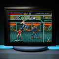 Dioramax - Cadre lumineux LED Street of Rage | Déco Gaming-room | Tableau lumineux | Affiche jeux vidéo | Idée cadeau gamer | Retro-gaming
