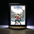 Dioramax - Cadre lumineux LED Suikoden 2 | Déco Gaming-room | Tableau lumineux | Affiche jeux vidéo | Idée cadeau gamer | Retro-gaming