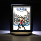 Dioramax - Cadre lumineux LED Suikoden 2 | Déco Gaming-room | Tableau lumineux | Affiche jeux vidéo | Idée cadeau gamer | Retro-gaming