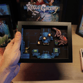 Dioramax - Cadre lumineux LED Super Metroid | Déco Gaming-room | Tableau lumineux | Affiche jeux vidéo | Idée cadeau gamer | Retro-gaming