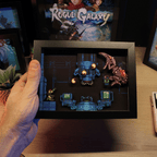 Dioramax - Cadre lumineux LED Super Metroid | Déco Gaming-room | Tableau lumineux | Affiche jeux vidéo | Idée cadeau gamer | Retro-gaming