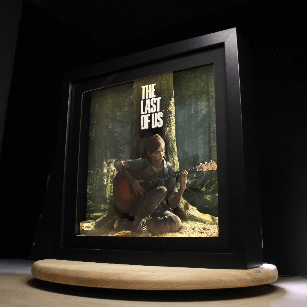 Diorama – The Last of Us : Ellie et la Guitare – Déco Murale