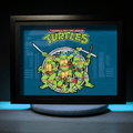 Dioramax - Cadre lumineux LED Tortues Ninja | Déco Gaming-room | Tableau lumineux | Affiche jeux vidéo | Idée cadeau gamer | Retro-gaming