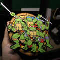 Dioramax - Cadre lumineux LED Tortues Ninja | Déco Gaming-room | Tableau lumineux | Affiche jeux vidéo | Idée cadeau gamer | Retro-gaming