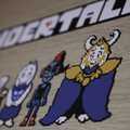 Dioramax - Cadre lumineux LED Undertale | Déco Gaming-room | Tableau lumineux | Affiche jeux vidéo | Idée cadeau gamer | Retro-gaming
