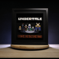 Dioramax - Cadre lumineux LED Undertale | Déco Gaming-room | Tableau lumineux | Affiche jeux vidéo | Idée cadeau gamer | Retro-gaming