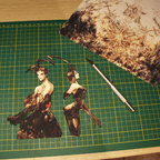 Dioramax - Cadre lumineux LED Vagrant Story | Déco Gaming-room | Tableau lumineux | Affiche jeux vidéo | Idée cadeau gamer | Retro-gaming
