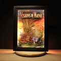 Dioramax - Cadre lumineux LED Vision of Mana | Déco Gaming-room | Tableau lumineux | Affiche jeux vidéo | Idée cadeau gamer | Retro-gaming