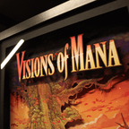 Dioramax - Cadre lumineux LED Vision of Mana | Déco Gaming-room | Tableau lumineux | Affiche jeux vidéo | Idée cadeau gamer | Retro-gaming