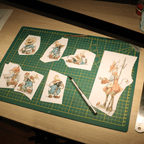 Dioramax - Cadre lumineux LED FF9 | Déco Gaming-room | Tableau lumineux | Affiche jeux vidéo | Idée cadeau gamer | Retro-gaming