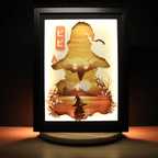 Dioramax - Cadre lumineux LED FF9 Vivi | Déco Gaming-room | Tableau lumineux | Affiche jeux vidéo | Idée cadeau gamer | Retro-gaming