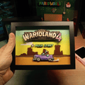 Dioramax - Cadre lumineux LED Warioland4| Déco Gaming-room | Tableau lumineux | Affiche jeux vidéo | Idée cadeau gamer | Retro-gaming