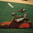 Dioramax - Cadre lumineux World of illussion | Déco Gamingroom | Tableau Final Fantasy VII | Affiche jeux vidéo | Idée cadeau gamer