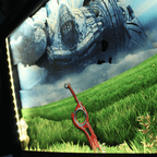 Dioramax - Cadre lumineux LED Xenoblade | Déco Gaming-room | Tableau lumineux | Affiche jeux vidéo | Idée cadeau gamer | Retro-gaming