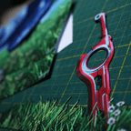 Dioramax - Cadre lumineux LED Xenoblade | Déco Gaming-room | Tableau lumineux | Affiche jeux vidéo | Idée cadeau gamer | Retro-gaming
