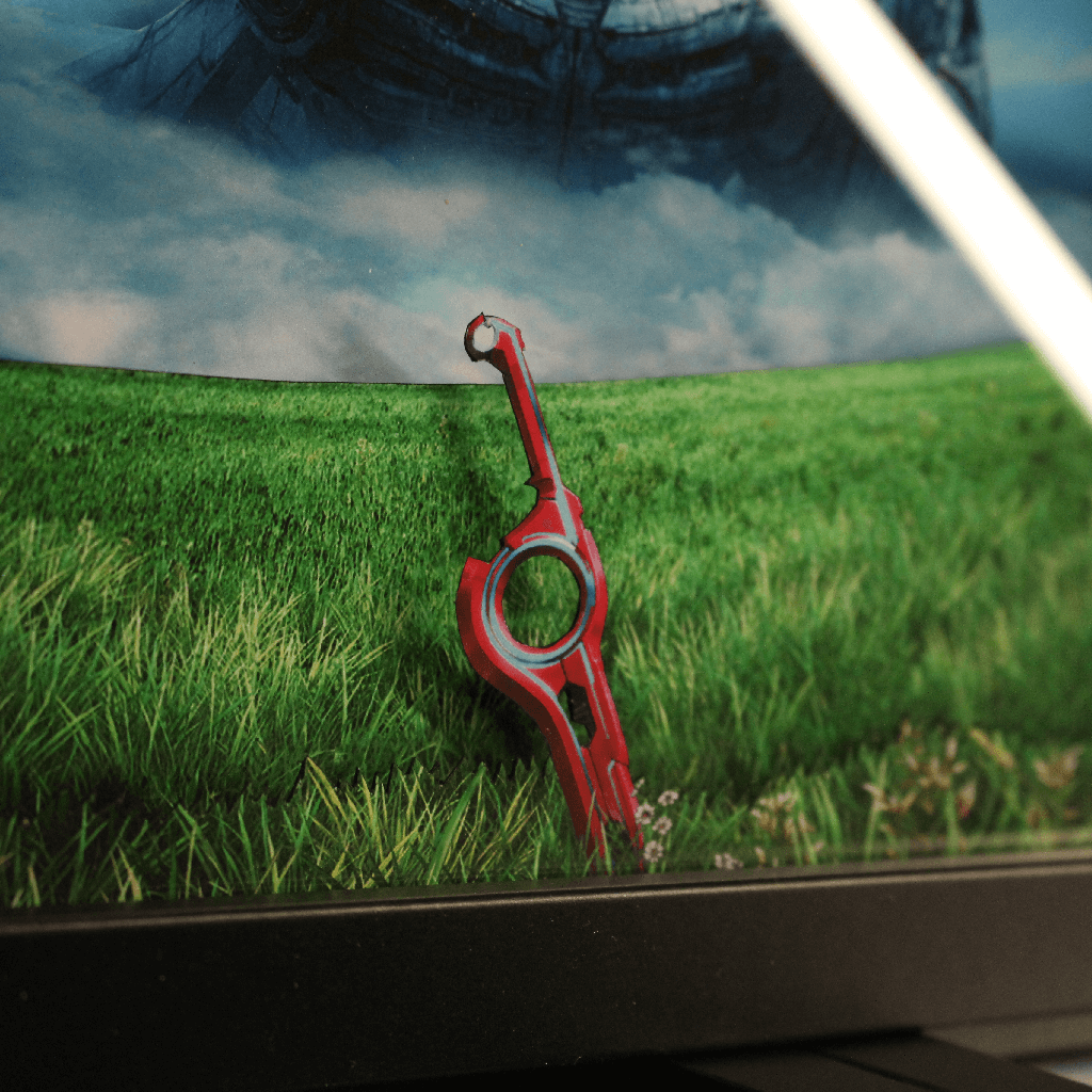 Dioramax - Cadre lumineux LED Xenoblade | Déco Gaming-room | Tableau lumineux | Affiche jeux vidéo | Idée cadeau gamer | Retro-gaming